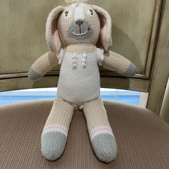 Blabla “Pearl The Dog” Peruvian Knit Doll - Picture 2 of 11